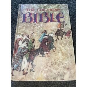 The Children's Bible by Golden Press Hardcover 1965 ACCEPTABLE Tenth Printing